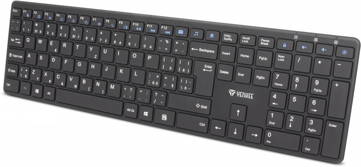 Zestaw bezprzewodowy klawiatura + mysz YKM 2008CS Tibe